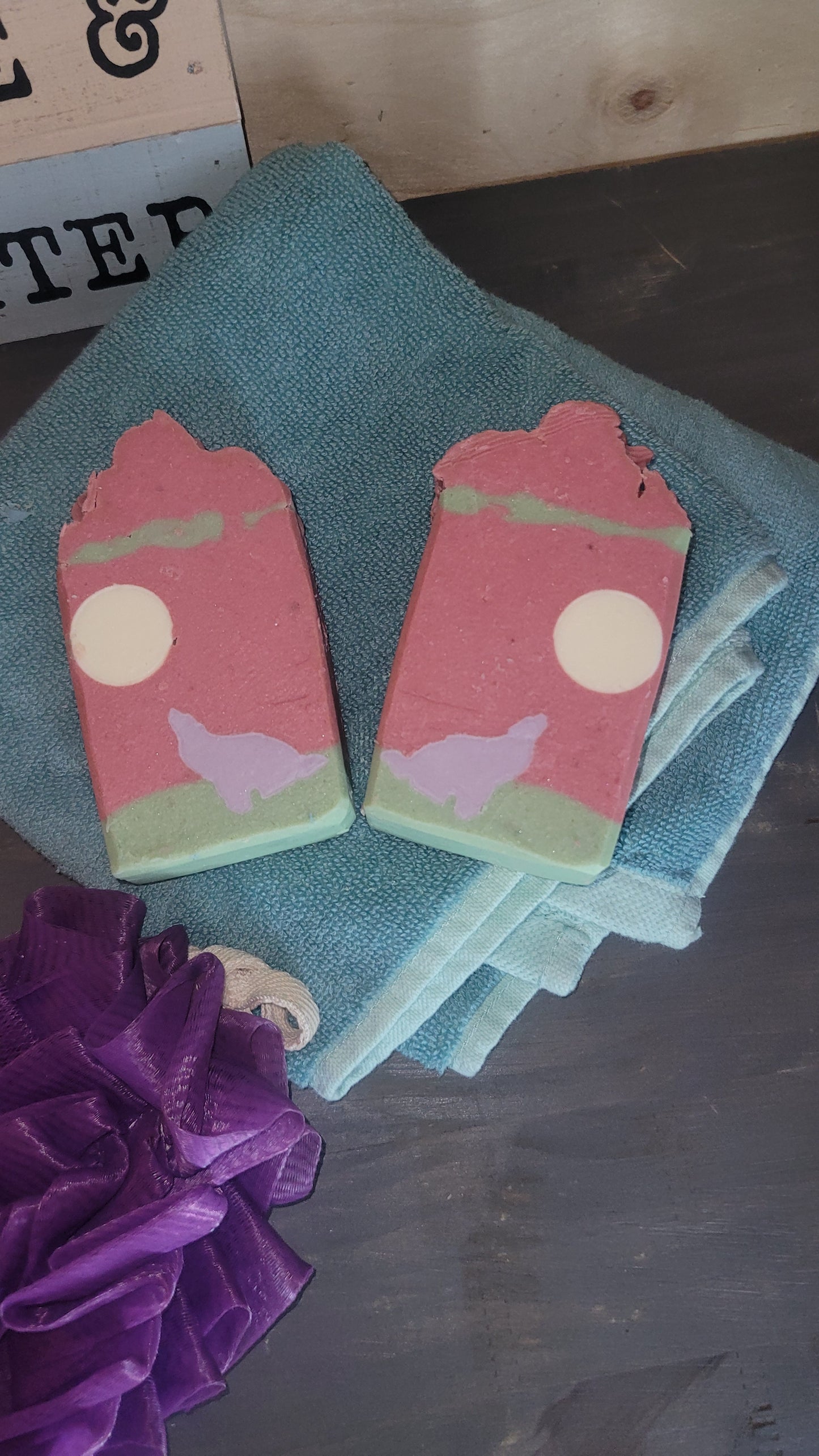 Triple Butter Frosted Peppermint bars.