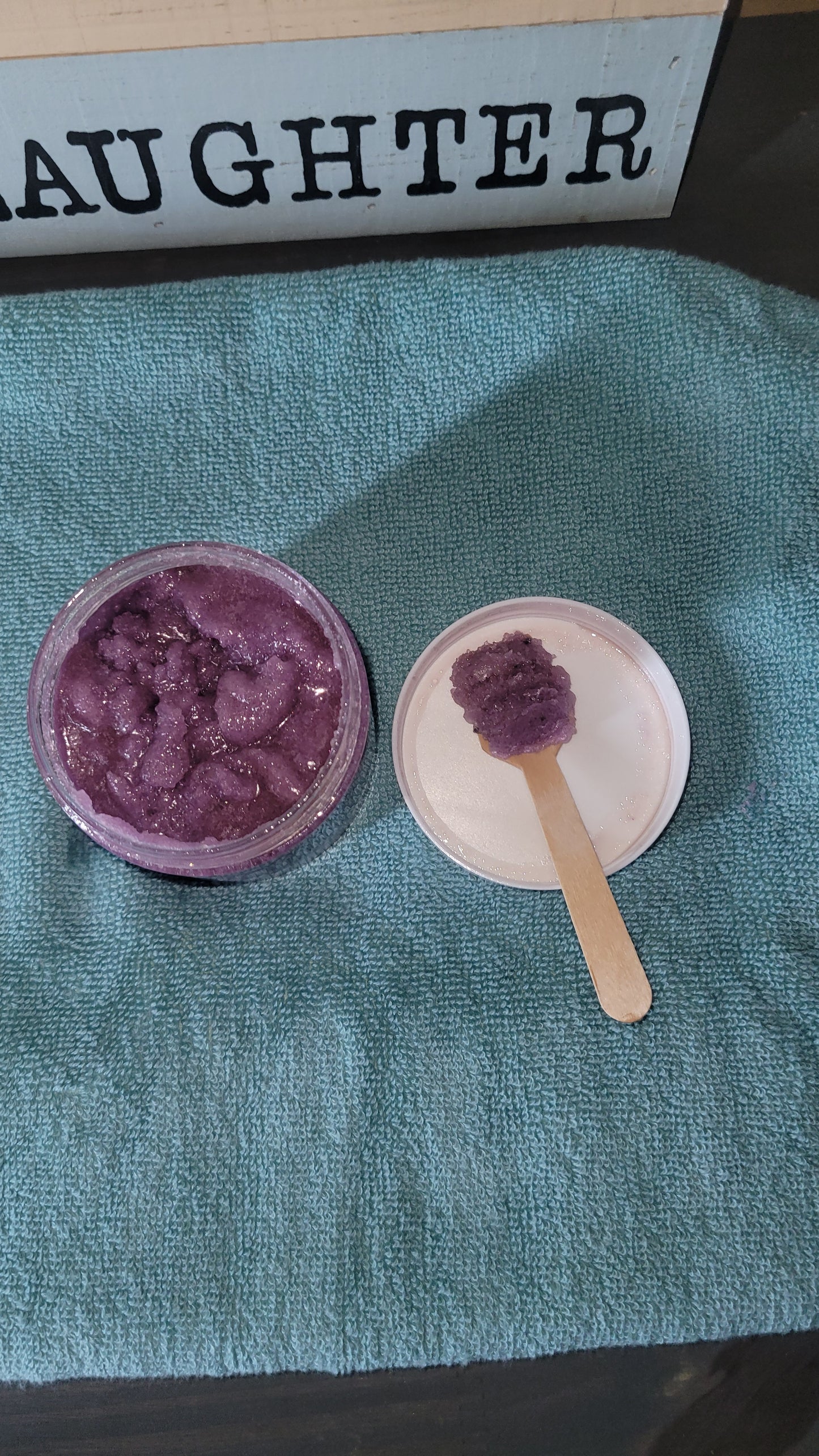 Triple Butter Pina colada sugar scrub.