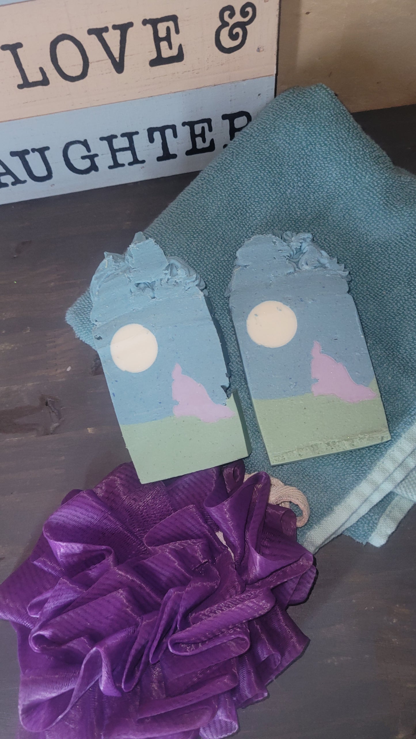 Harvest moonlight half bars. Triple butter.