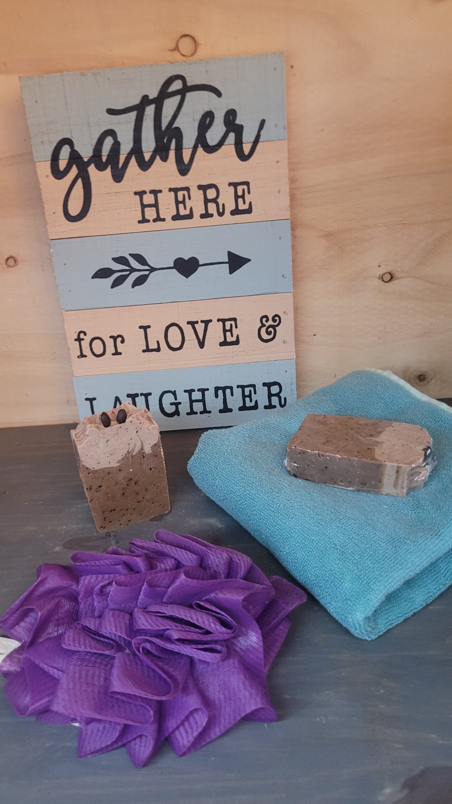 Mocha coffee soap